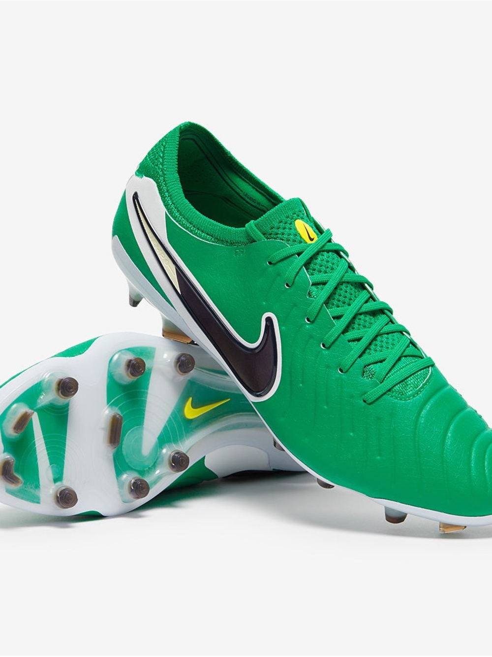Brand New Mens Nike Tiempo Legend X Elite FG Stadium Green/Obsidian